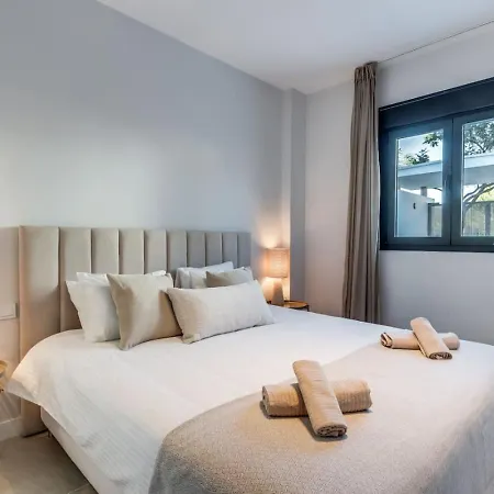 Apartment With Large Private Garden In Estepona - Families And Remote Workers شقة إِستيبونا
